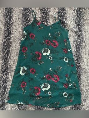 Mudd Women’s Medium Multicolored Floral Spaghetti Strap Mini Dress